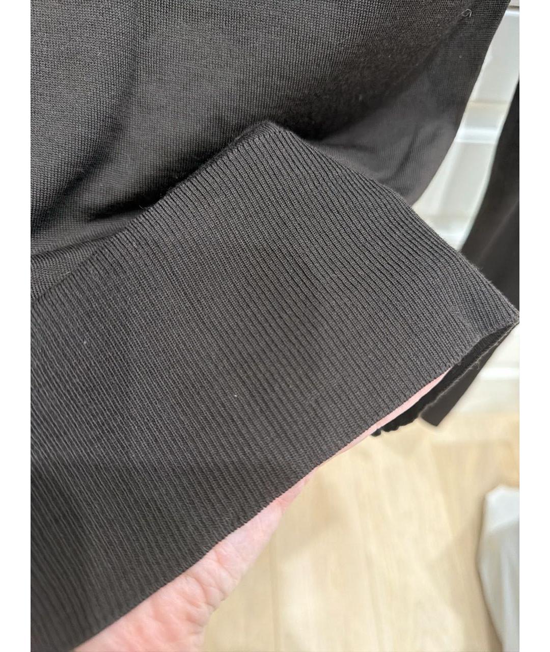 SAINT LAURENT Коричневая шерстяная водолазка, фото 7