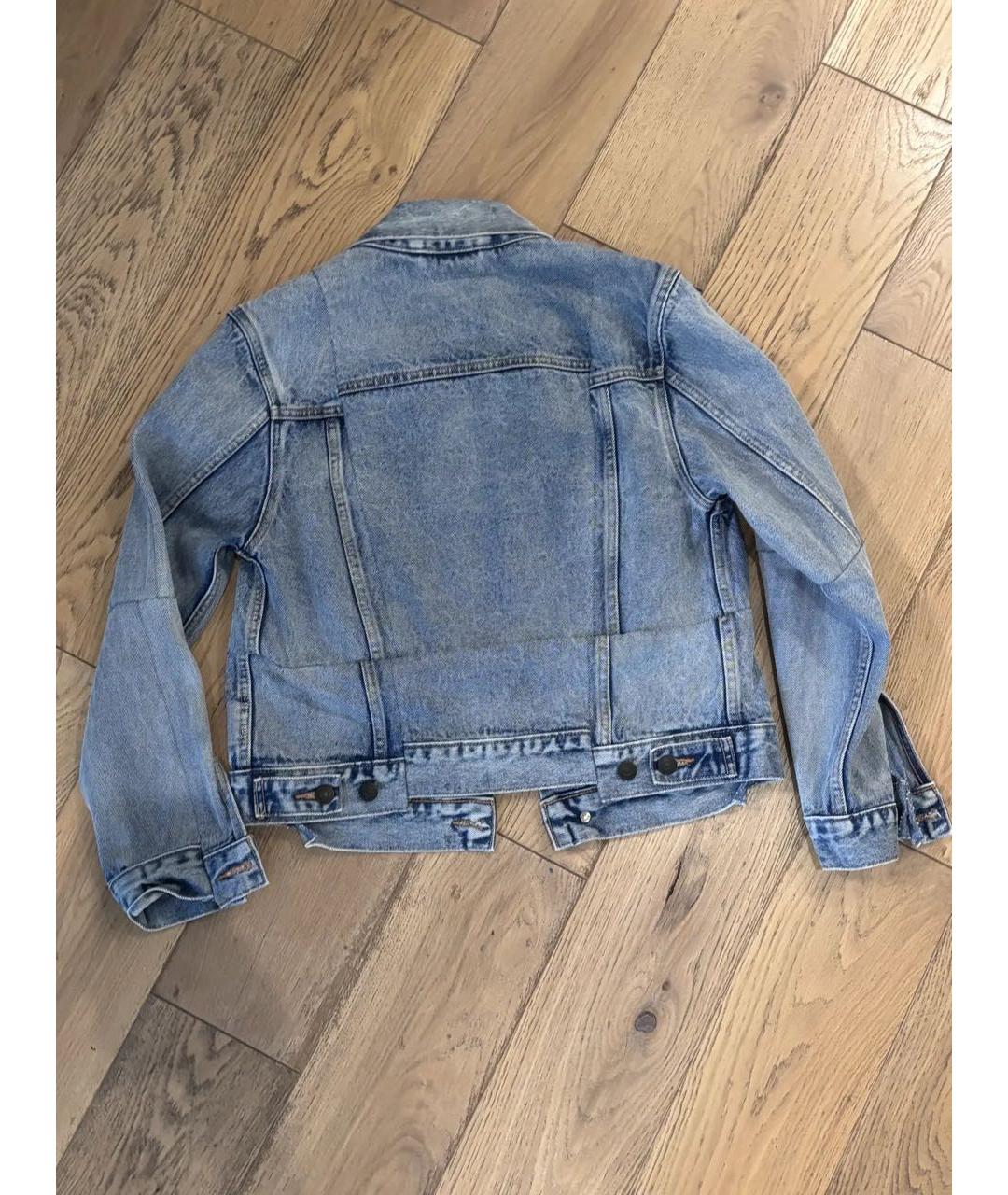VETEMENTS Голубая деним куртка, фото 2