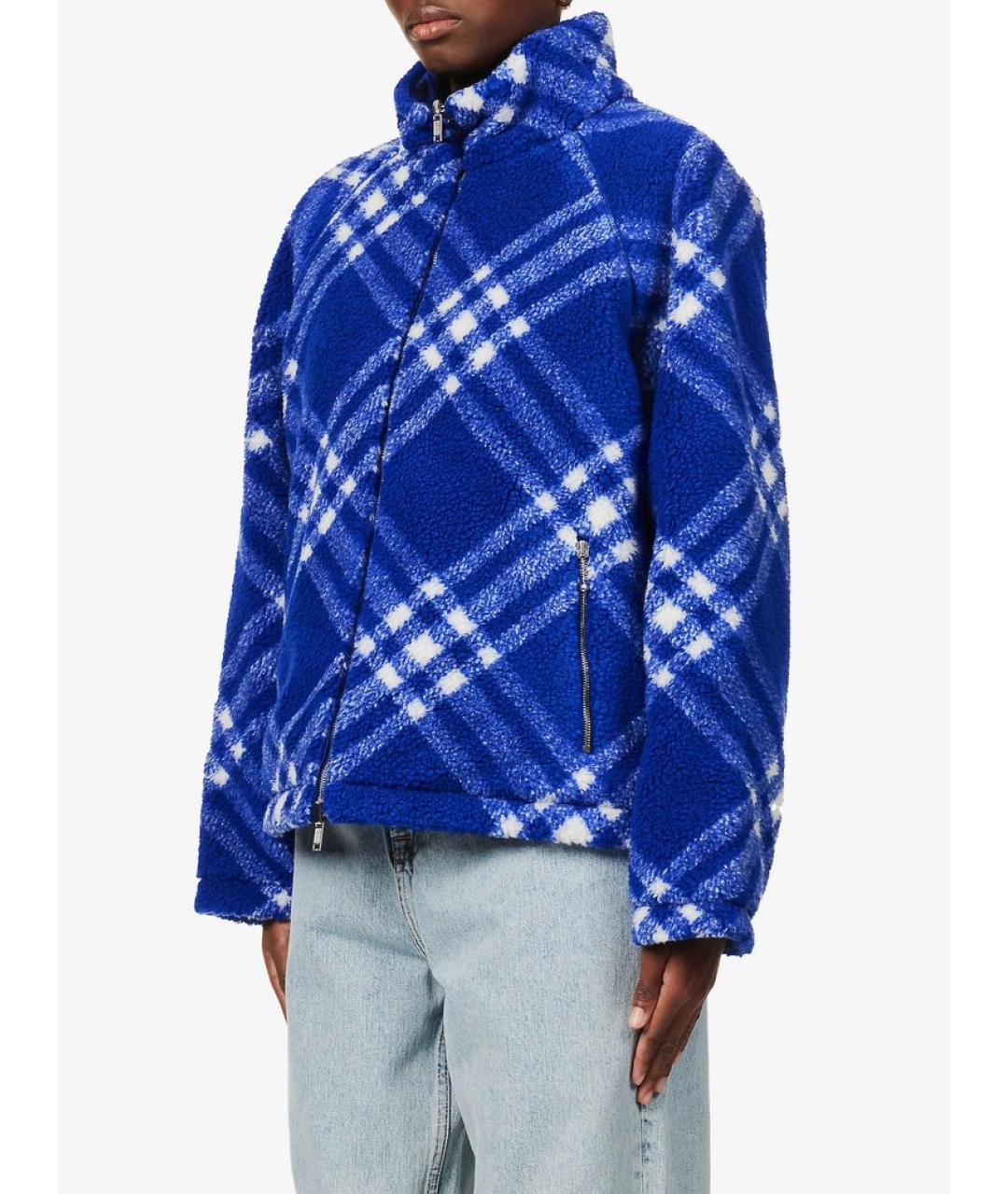 BURBERRY Синяя куртка, фото 3