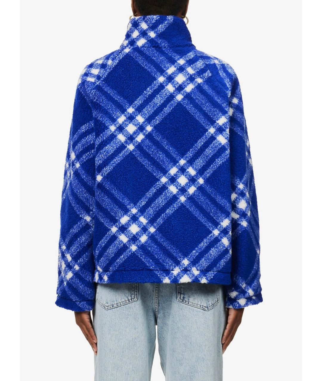 BURBERRY Синяя куртка, фото 4