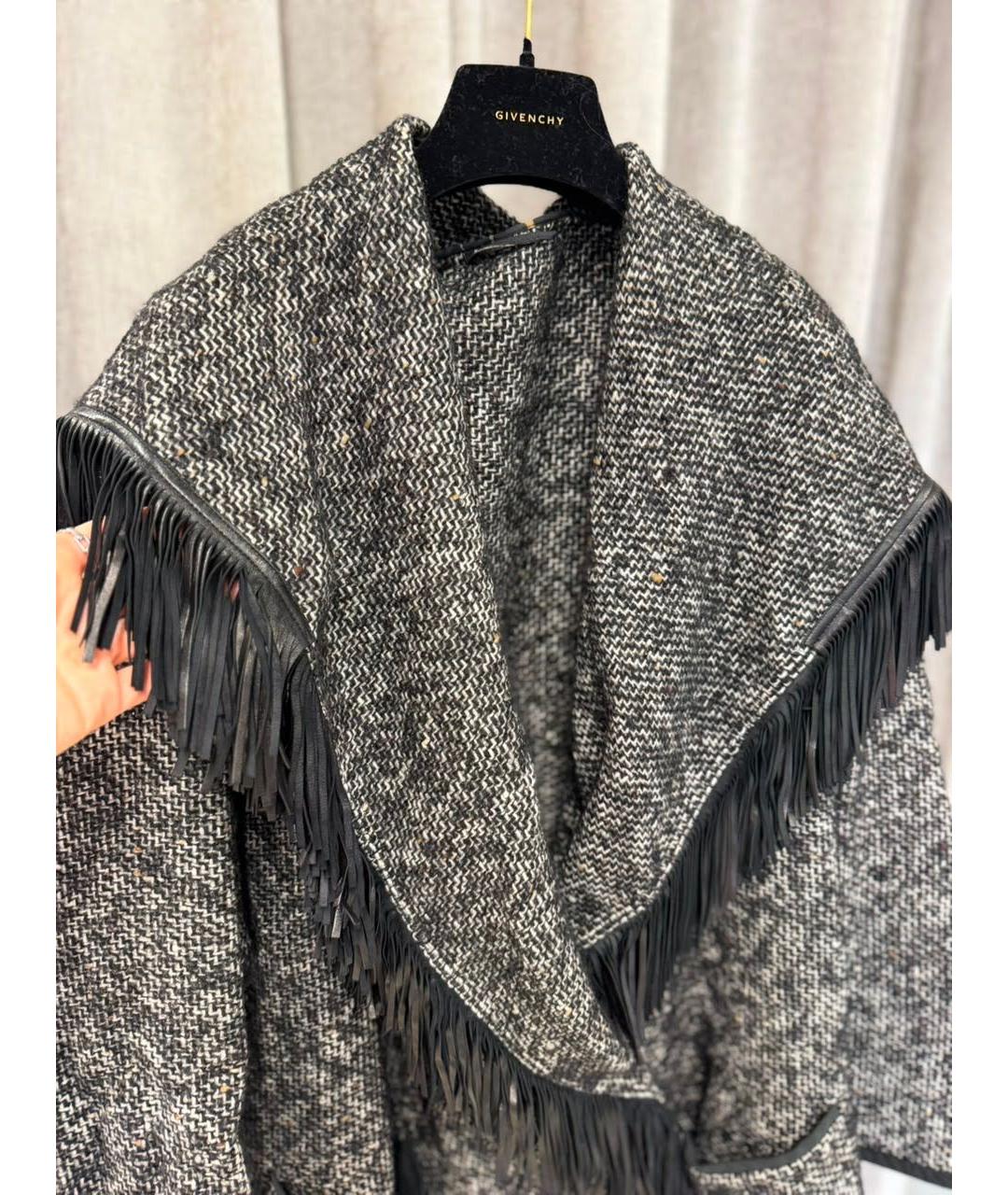 ETRO Серое пальто, фото 2