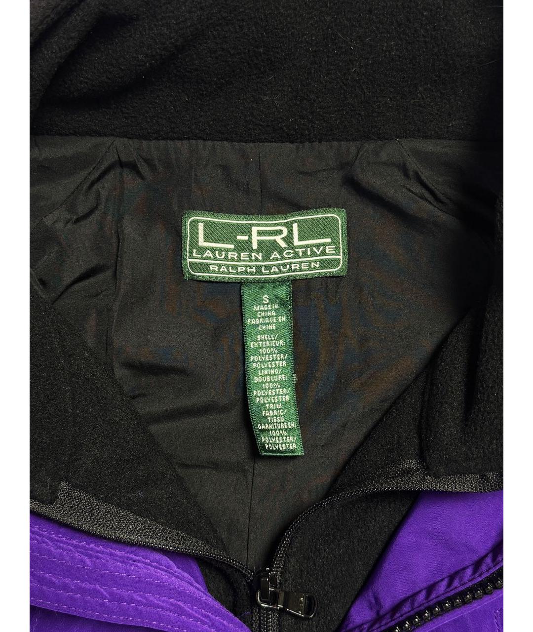 POLO RALPH LAUREN Фиолетовая нейлоновая куртка, фото 6