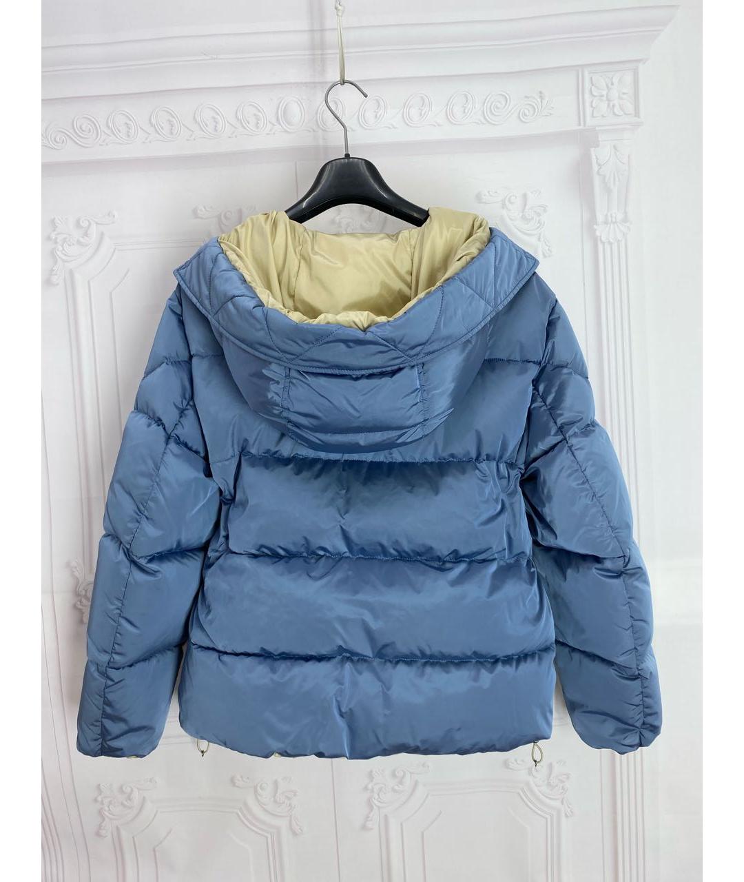 WEEKEND MAX MARA Голубой пуховик, фото 2
