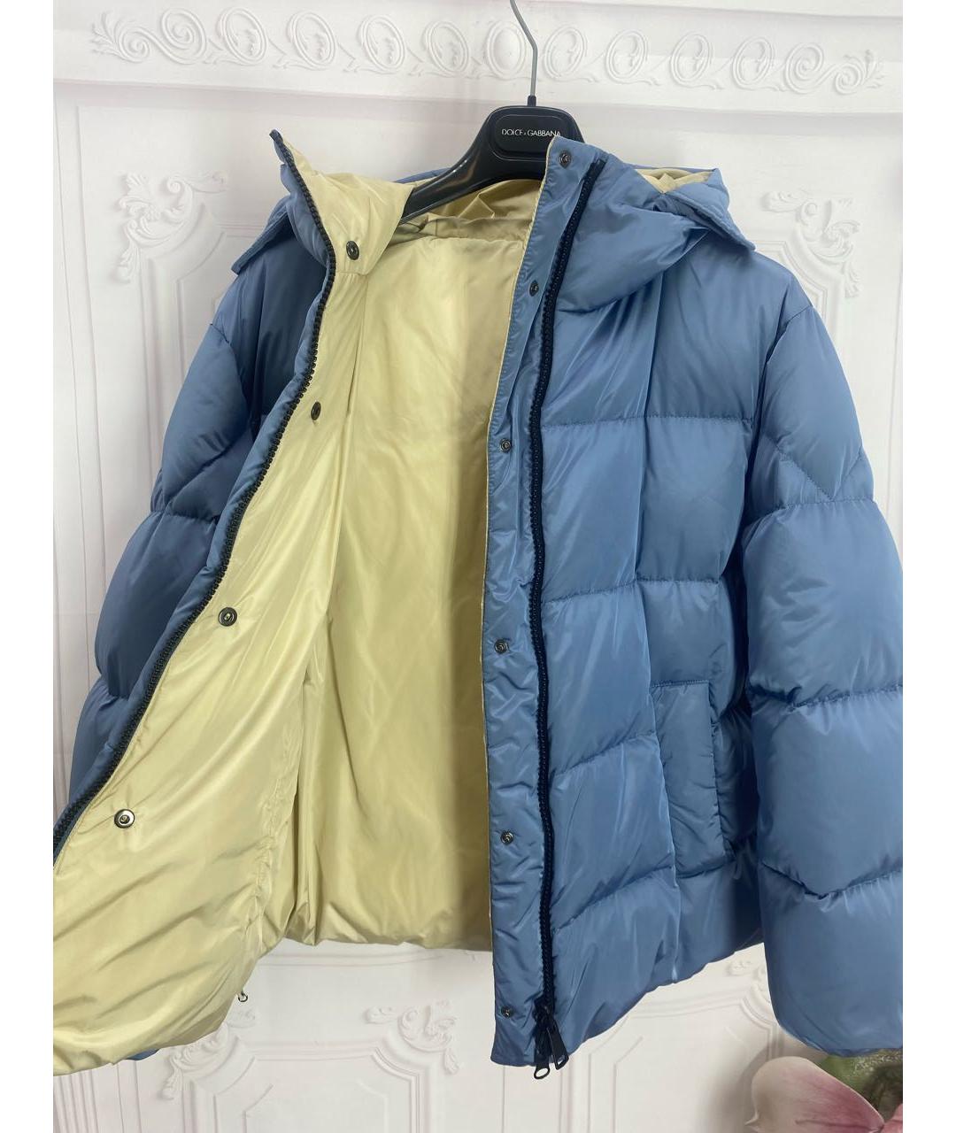 WEEKEND MAX MARA Голубой пуховик, фото 3