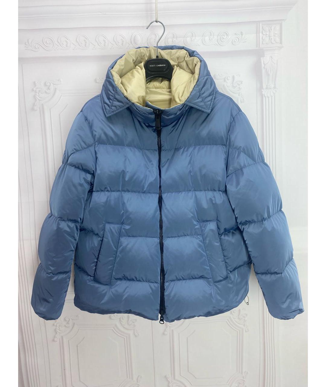 WEEKEND MAX MARA Голубой пуховик, фото 8