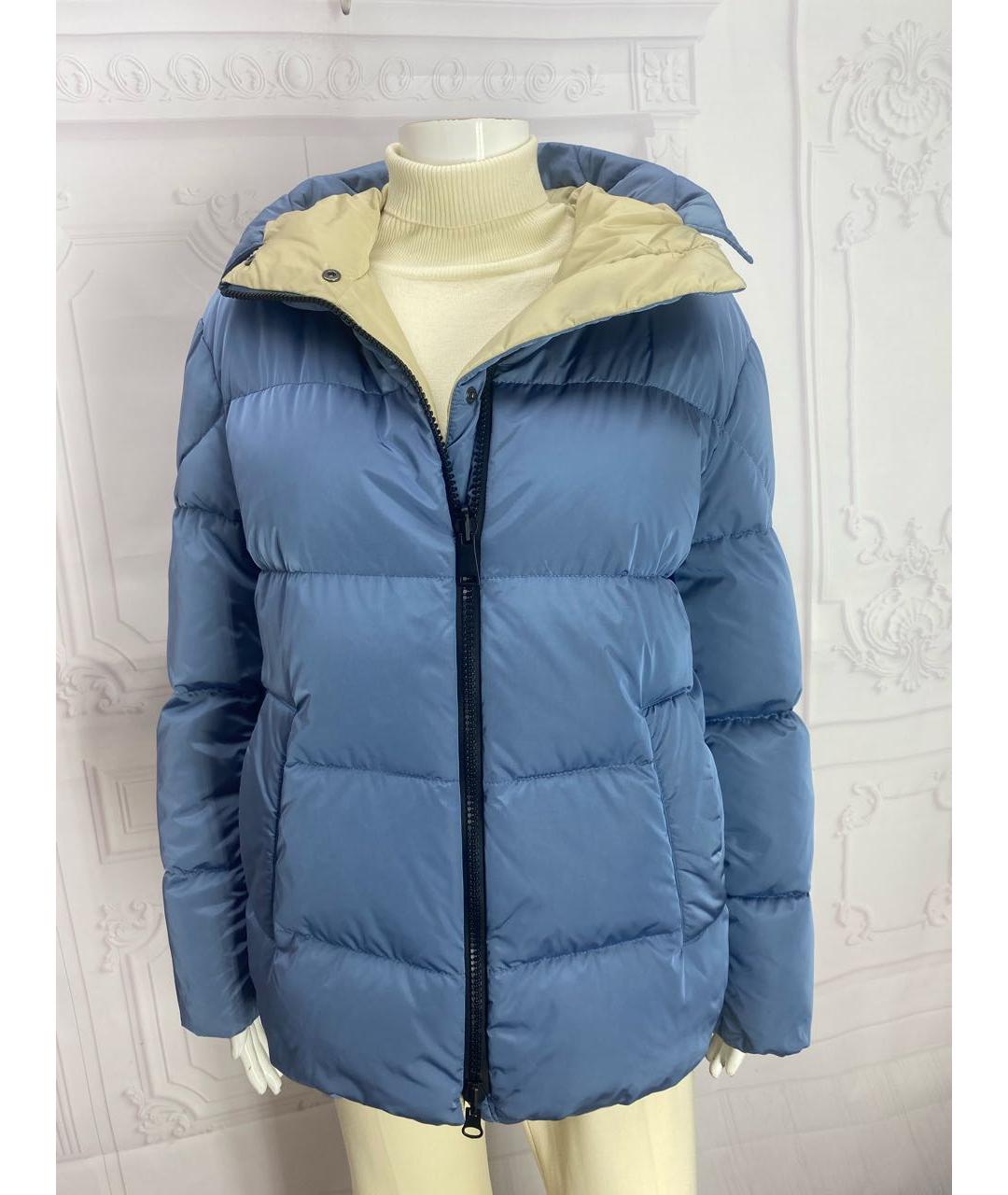 WEEKEND MAX MARA Голубой пуховик, фото 5