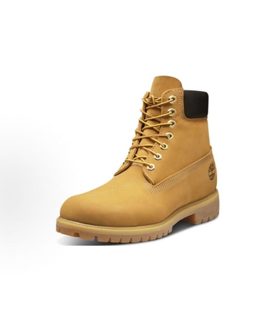 TIMBERLAND Горчичные высокие ботинки, фото 3