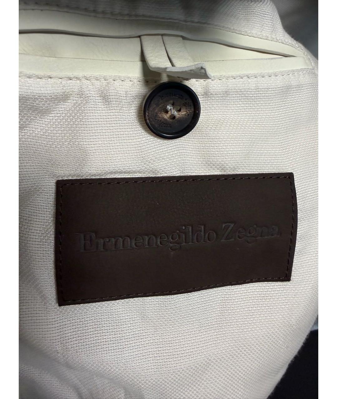 ERMENEGILDO ZEGNA XXX Серая куртка, фото 5