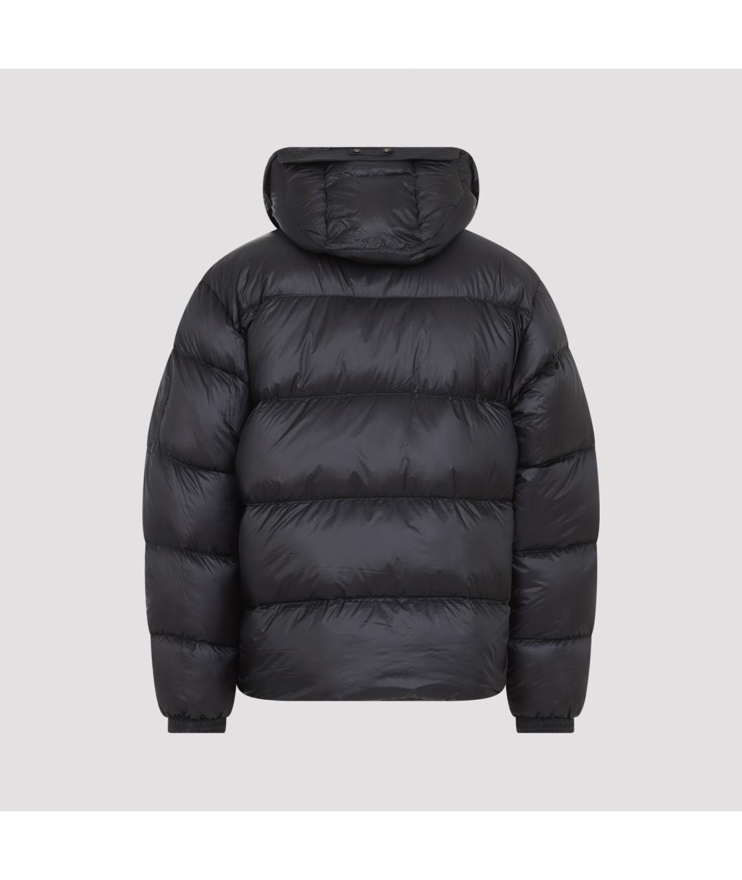 CP COMPANY Черный полиамидовый пуховик, фото 3