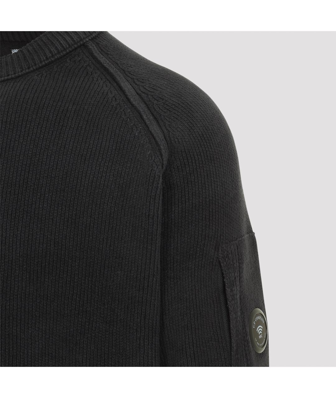 CP COMPANY Темно-синий хлопковый джемпер / свитер, фото 4