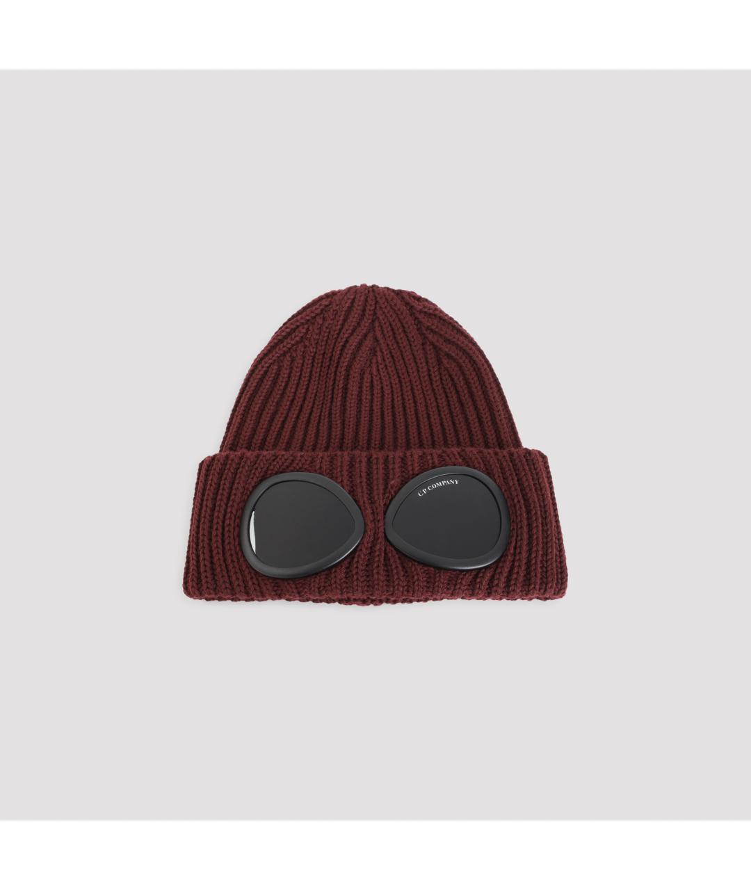 CP COMPANY Красная шерстяная шапка, фото 2