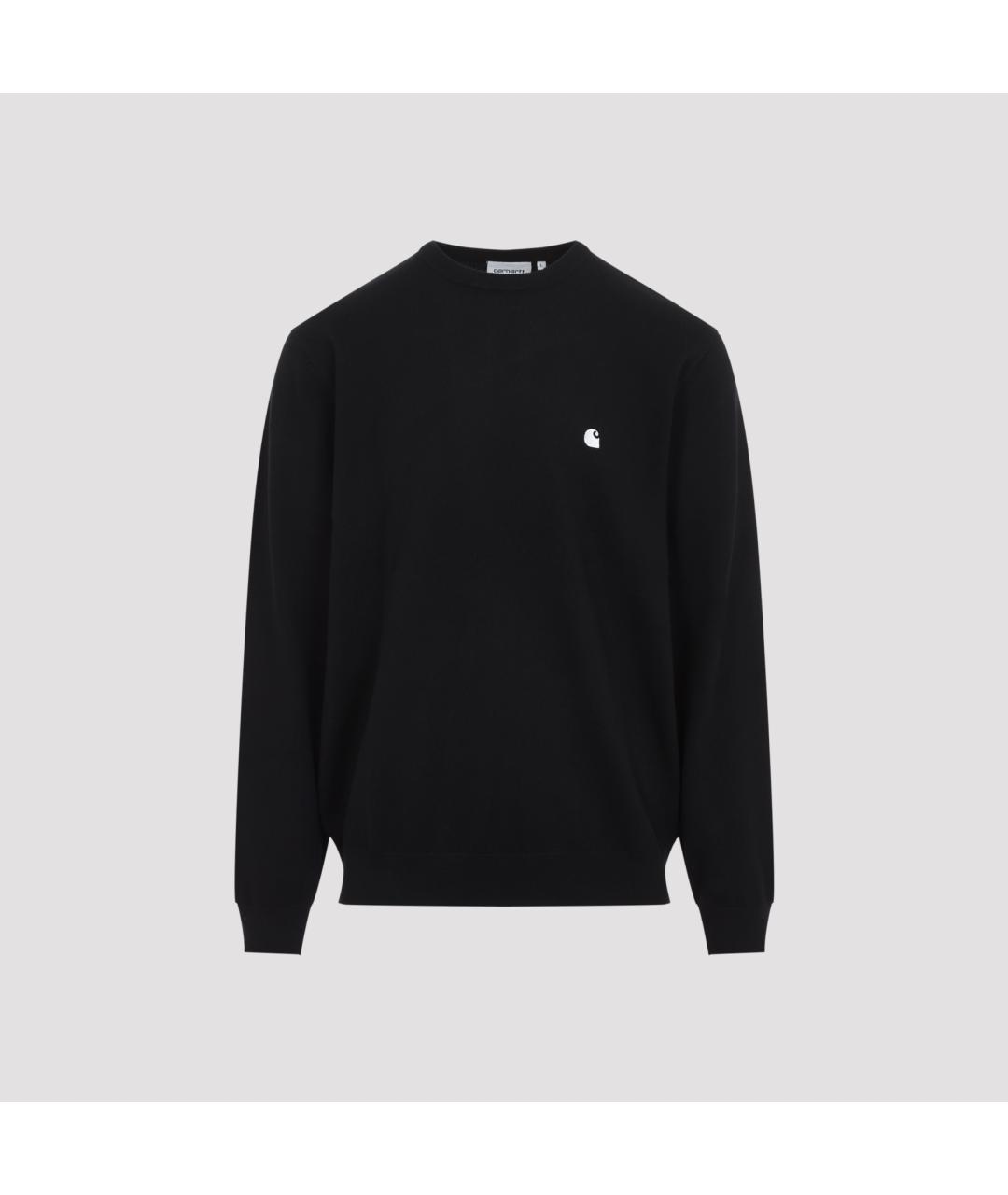 CARHARTT WIP Черный шерстяной джемпер / свитер, фото 2
