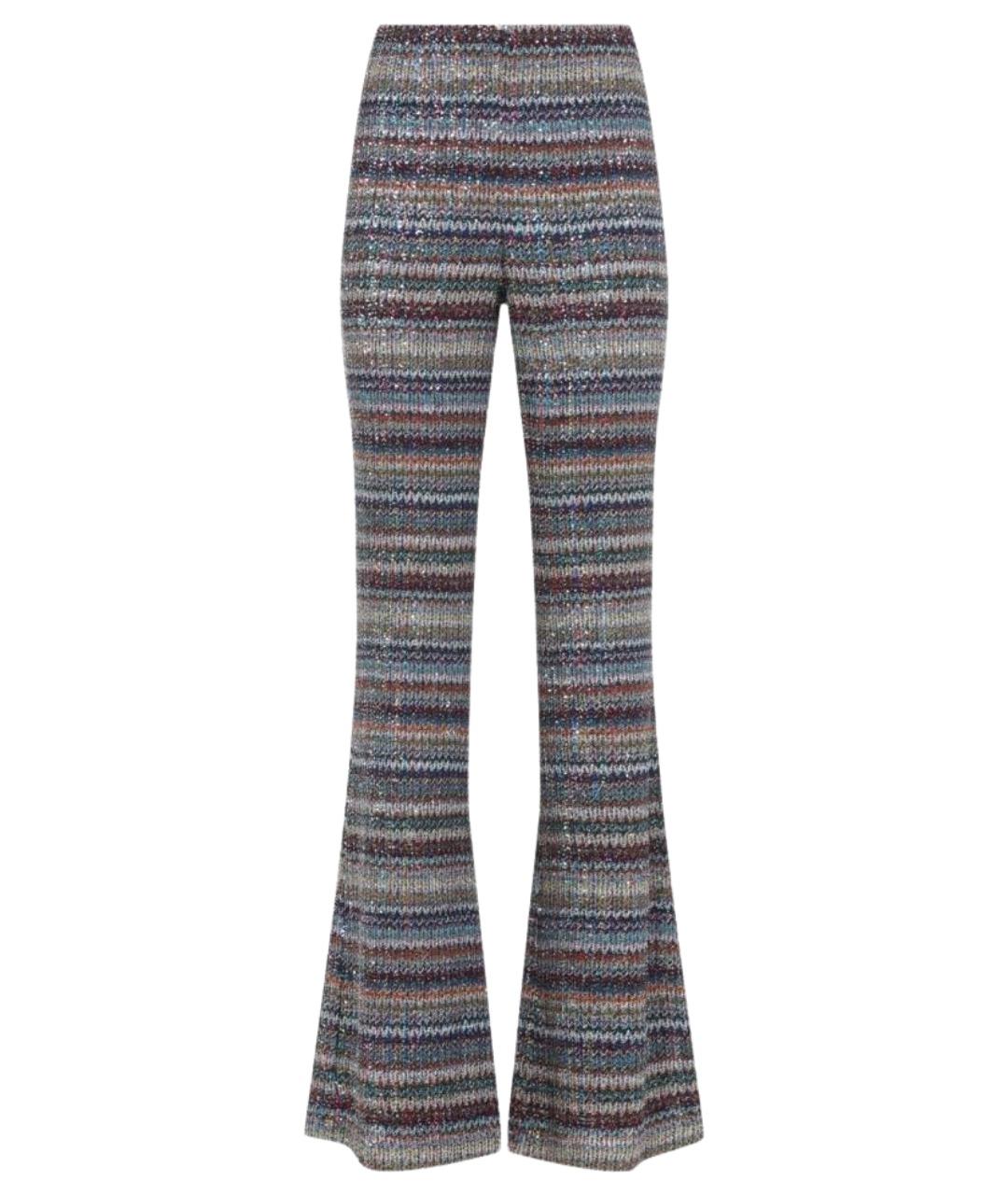 MISSONI Мульти вискозные прямые брюки, фото 1
