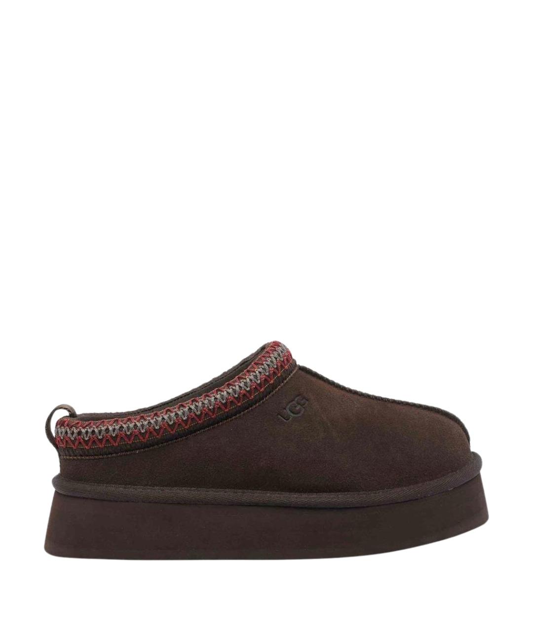 UGG Коричневые замшевые мюли, фото 1