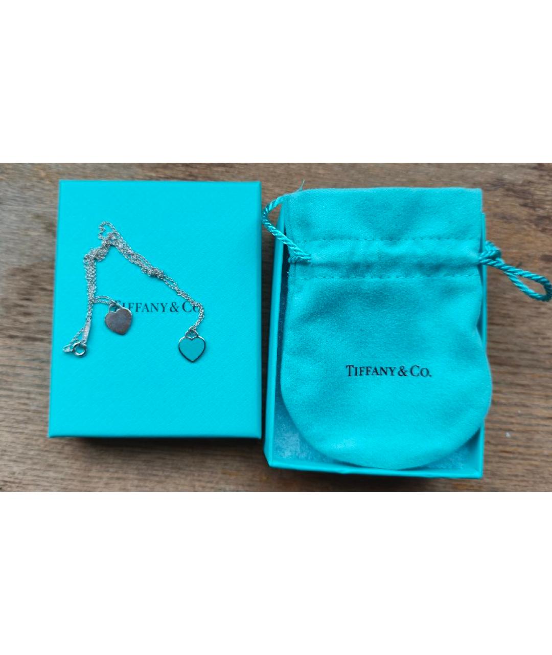 TIFFANY&CO Серебряная серебряная подвеска, фото 3
