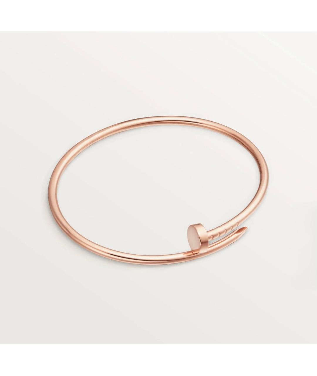 CARTIER Розовый браслет из розового золота, фото 8