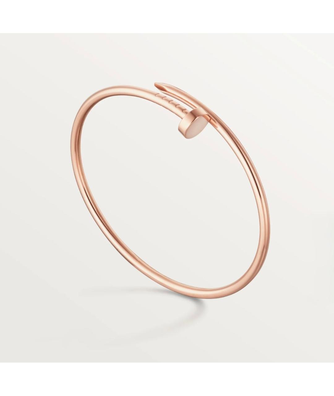 CARTIER Розовый браслет из розового золота, фото 2