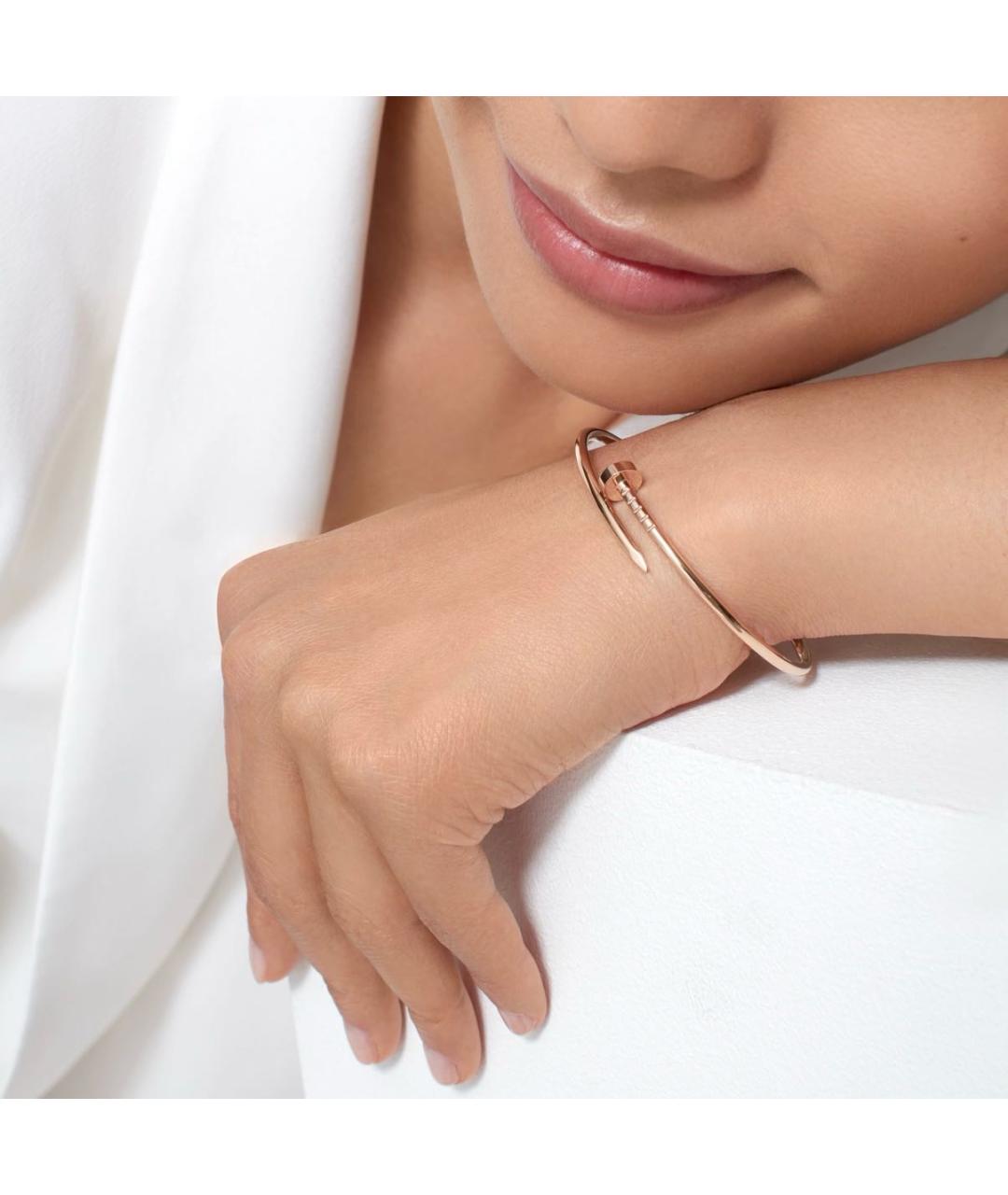 CARTIER Розовый браслет из розового золота, фото 3