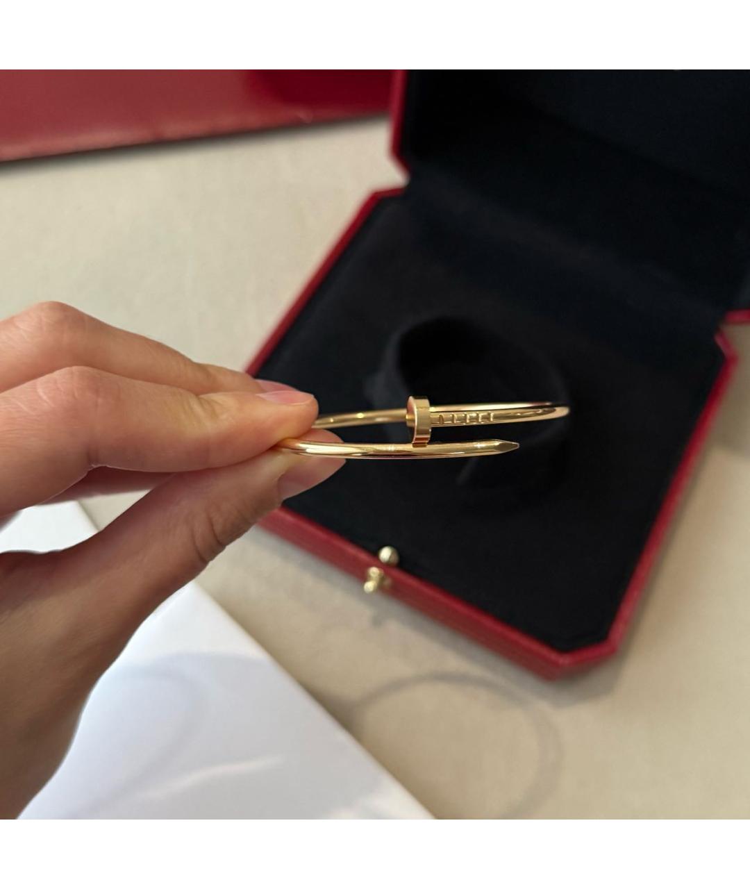CARTIER Розовый браслет из розового золота, фото 5
