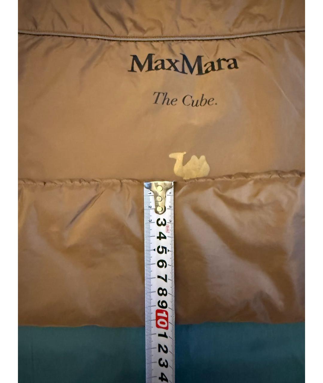 MAX MARA Коричневая синтетическая сумка тоут, фото 8