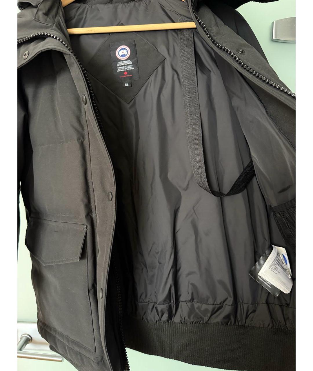 CANADA GOOSE Черная куртка, фото 6