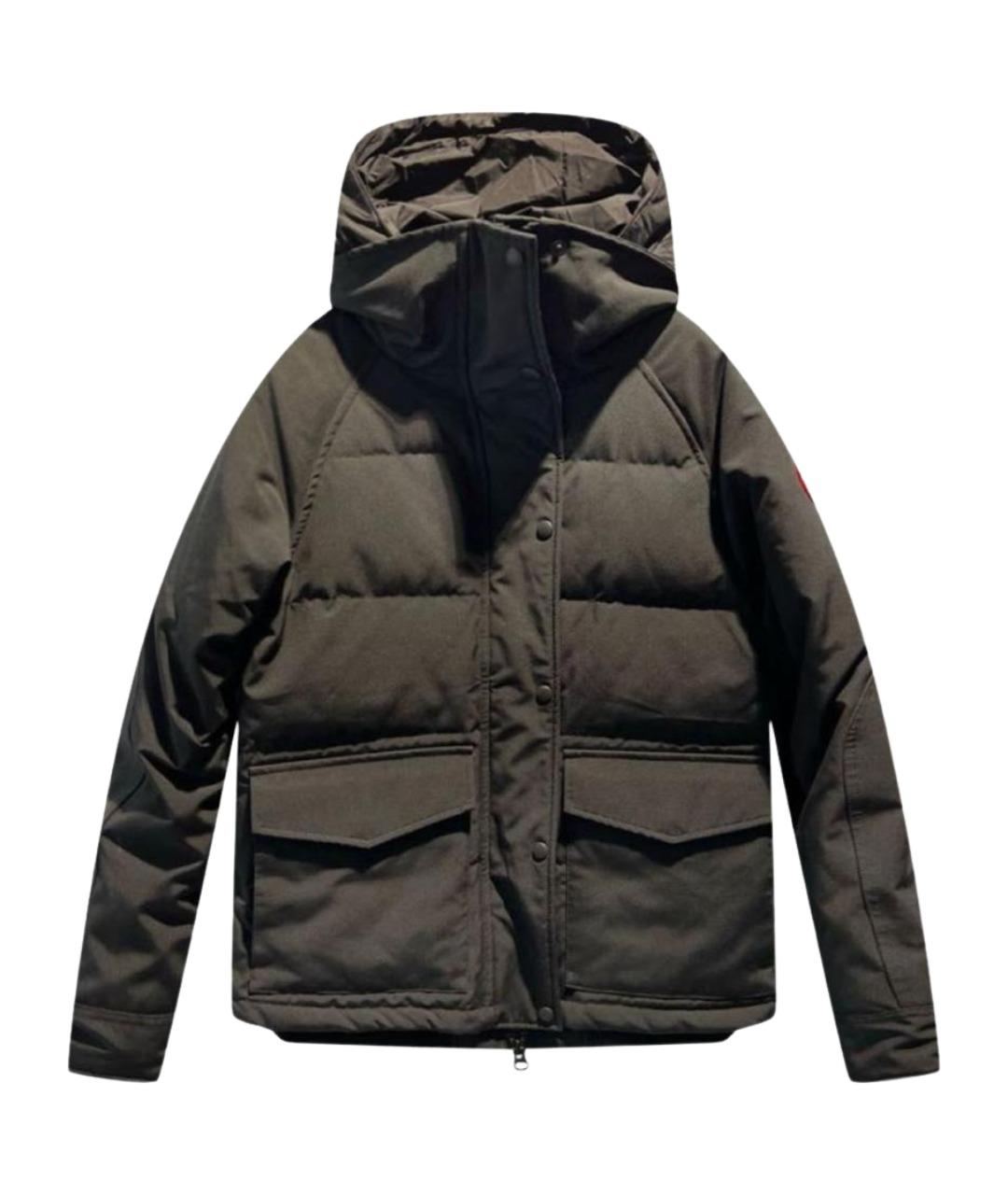 CANADA GOOSE Черная куртка, фото 1