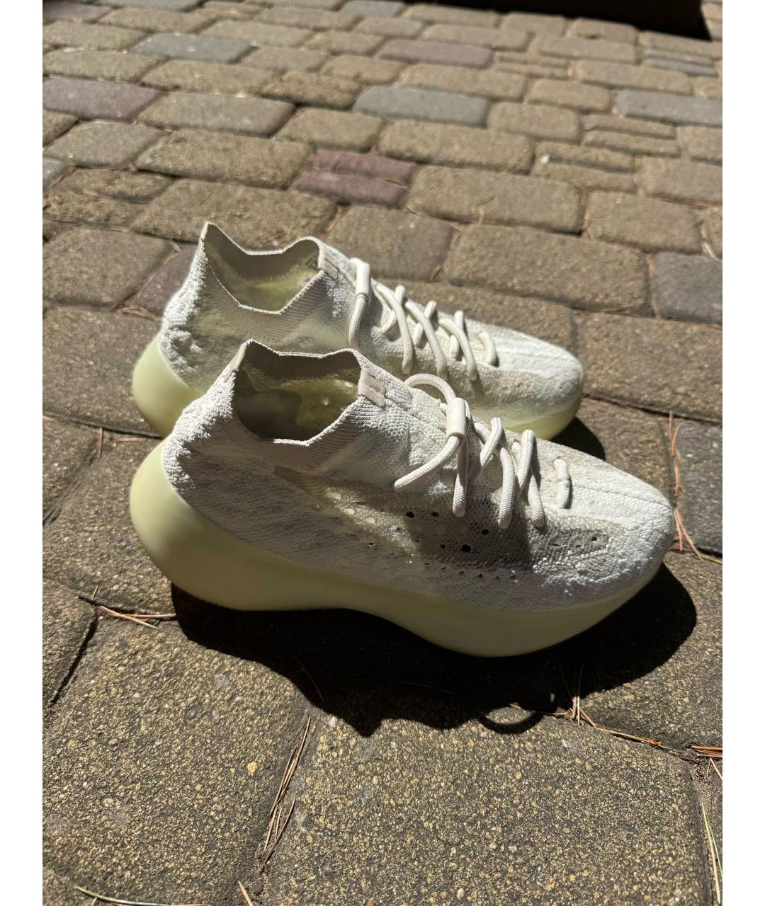 ADIDAS YEEZY Серые текстильные кроссовки, фото 6