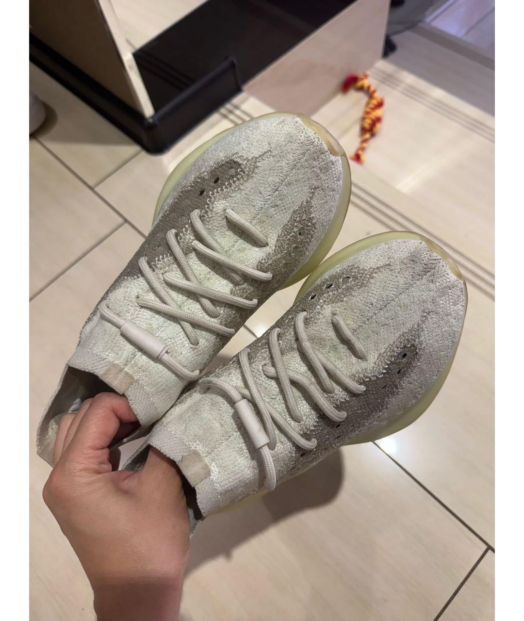 ADIDAS YEEZY Серые текстильные кроссовки, фото 7