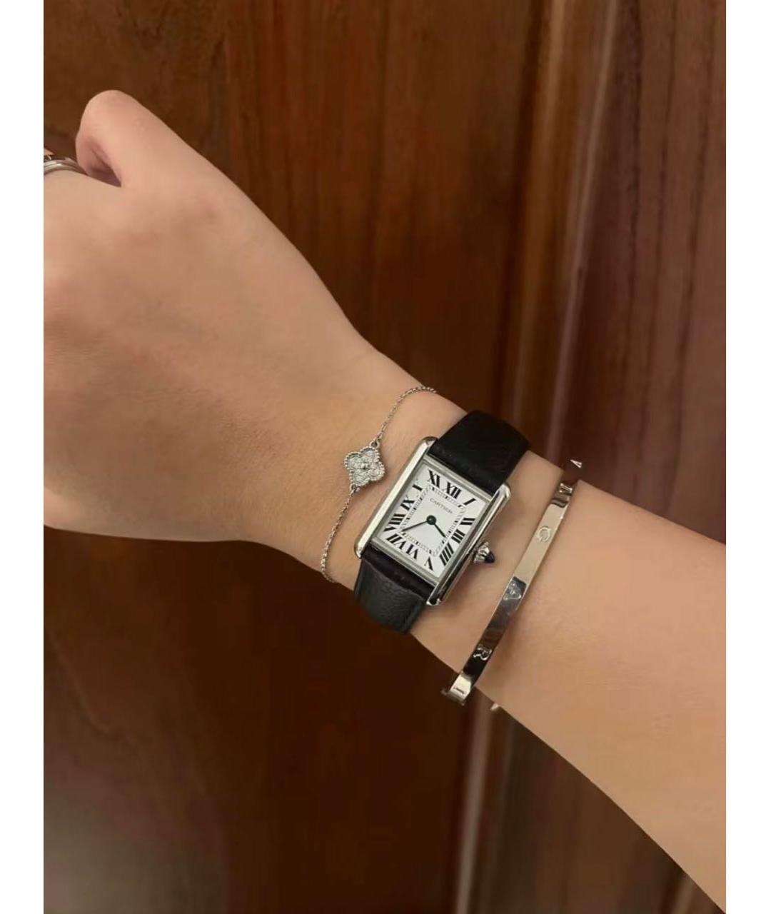 CARTIER Серебряный браслет из белого золота, фото 4