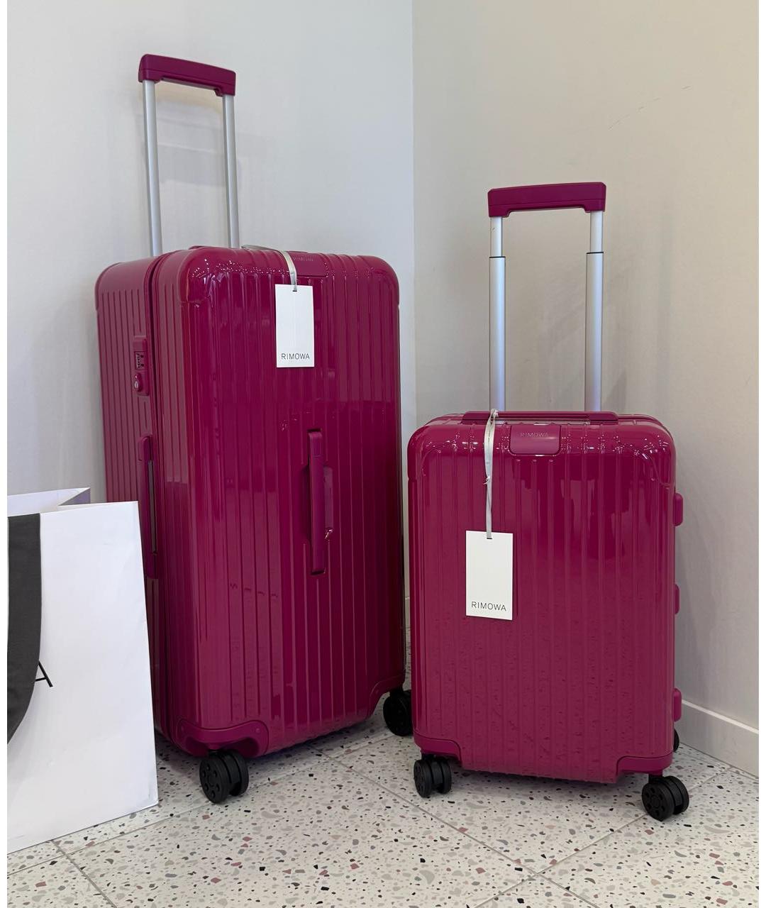 Rimowa Розовый чемодан, фото 6