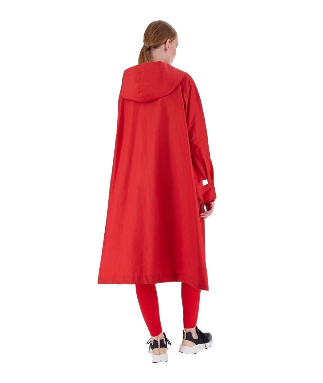 MAX MARA Красная полиэстеровая парка, фото 2
