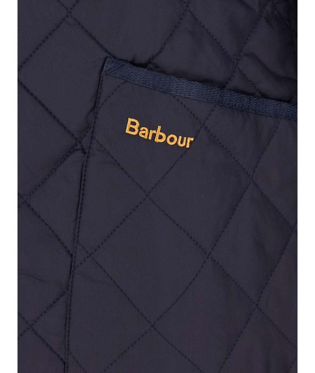 BARBOUR Синяя полиамидовая куртка, фото 4
