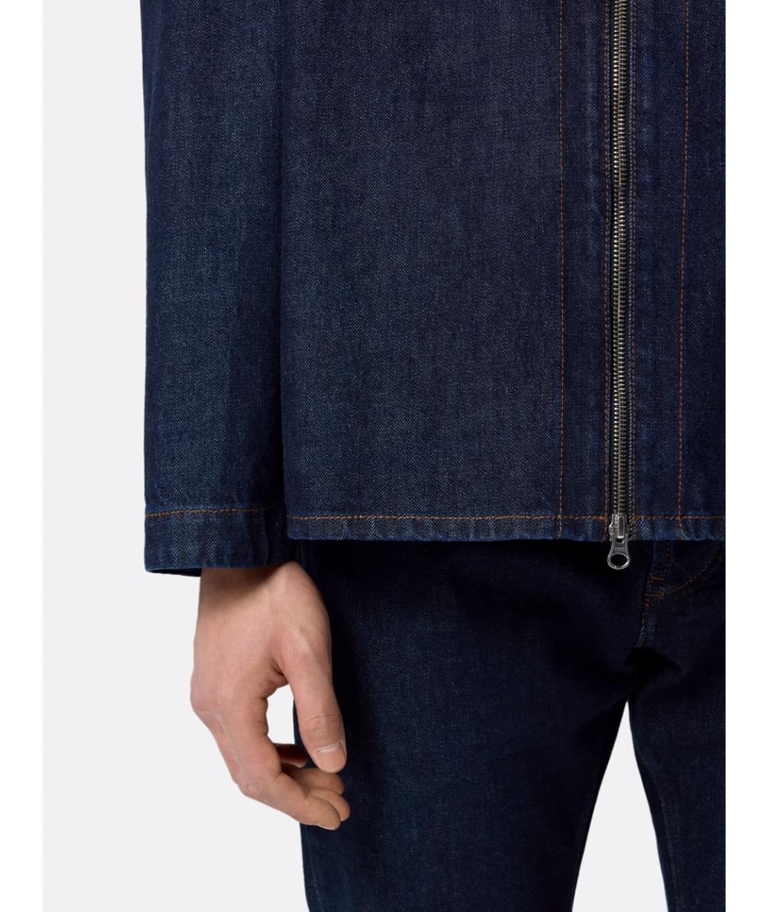 STONE ISLAND Синяя хлопковая куртка, фото 5