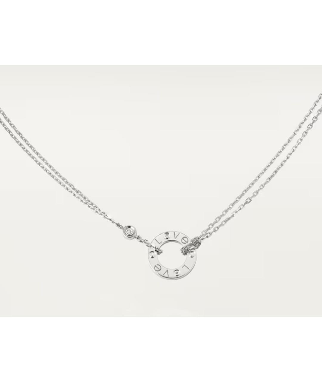 CARTIER Серебряная подвеска из белого золота, фото 6