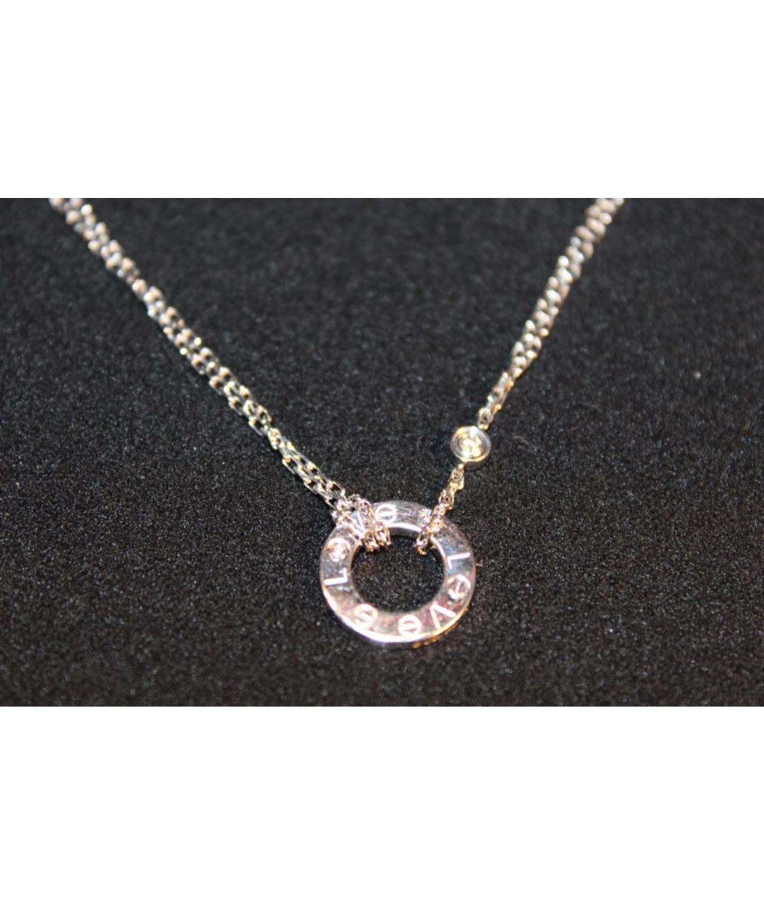 CARTIER Серебряная подвеска из белого золота, фото 5