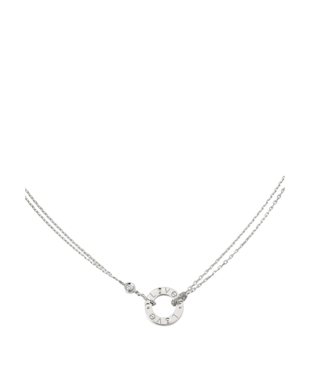 CARTIER Серебряная подвеска из белого золота, фото 1
