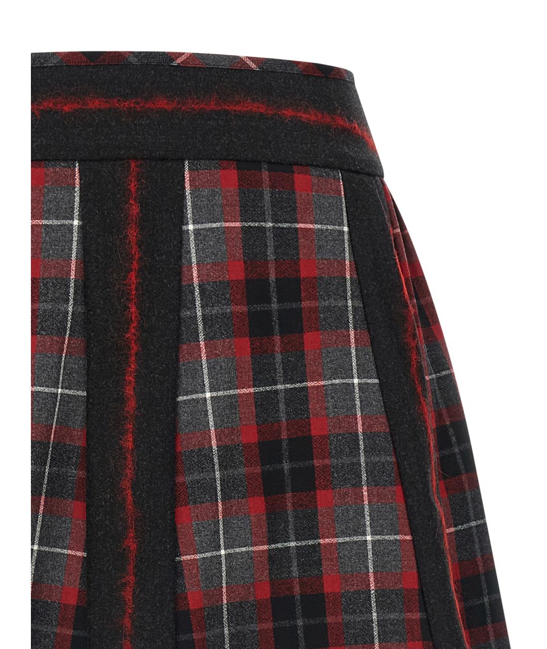 VIVIENNE WESTWOOD Мульти шерстяная юбка мини, фото 3