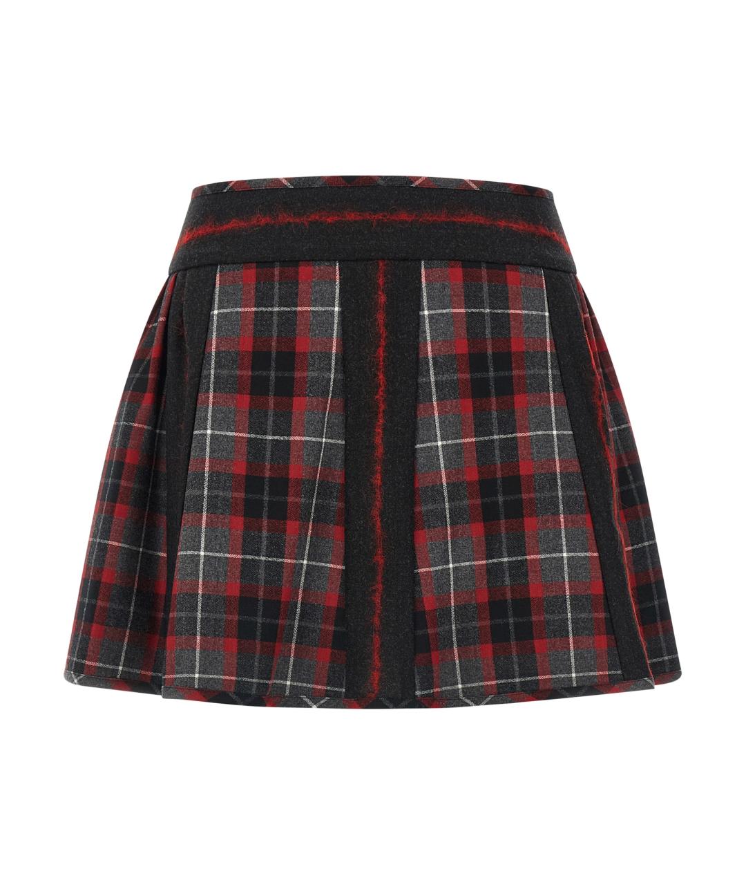 VIVIENNE WESTWOOD Мульти шерстяная юбка мини, фото 1
