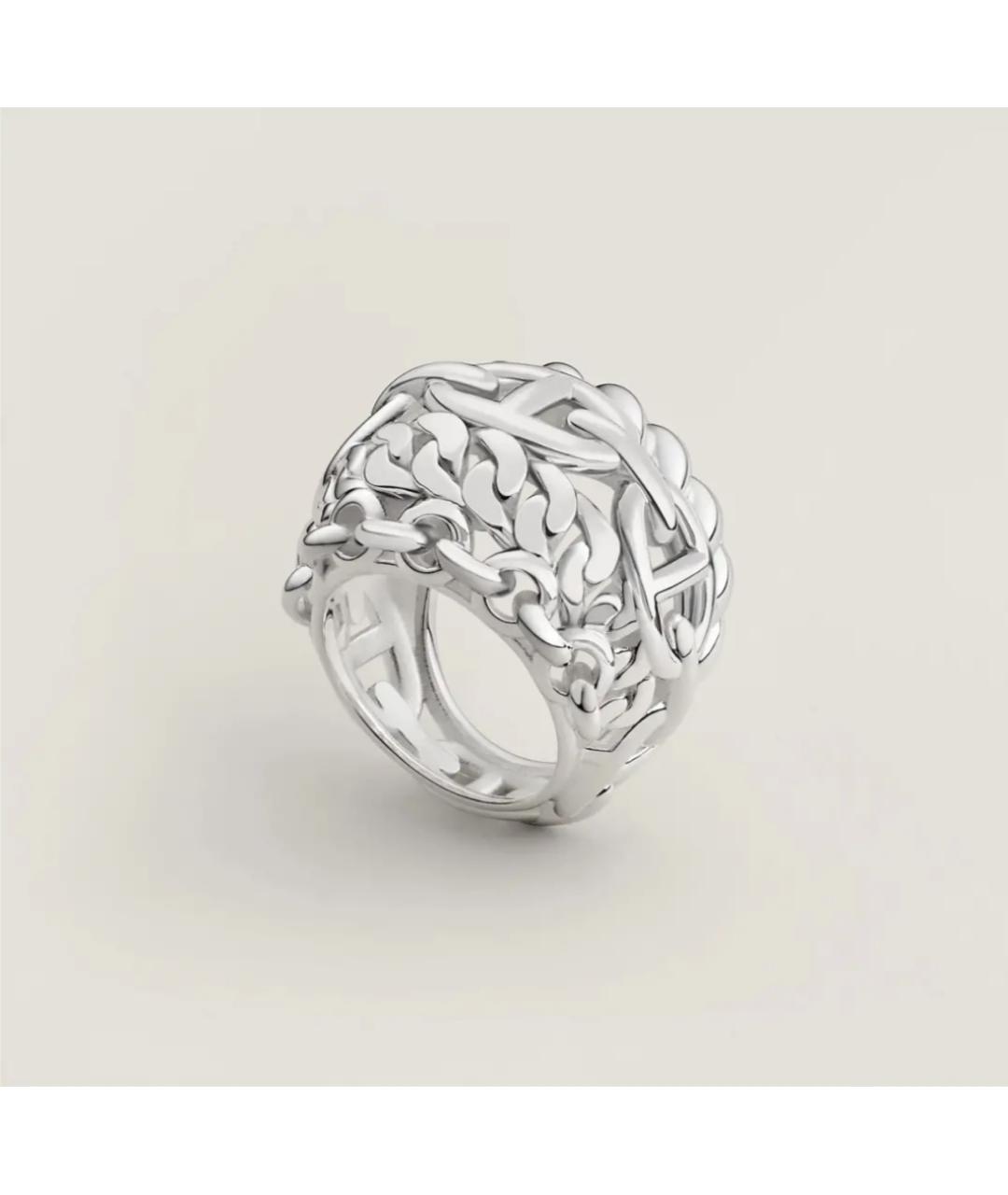 HERMES Серебряное серебряное кольцо, фото 2