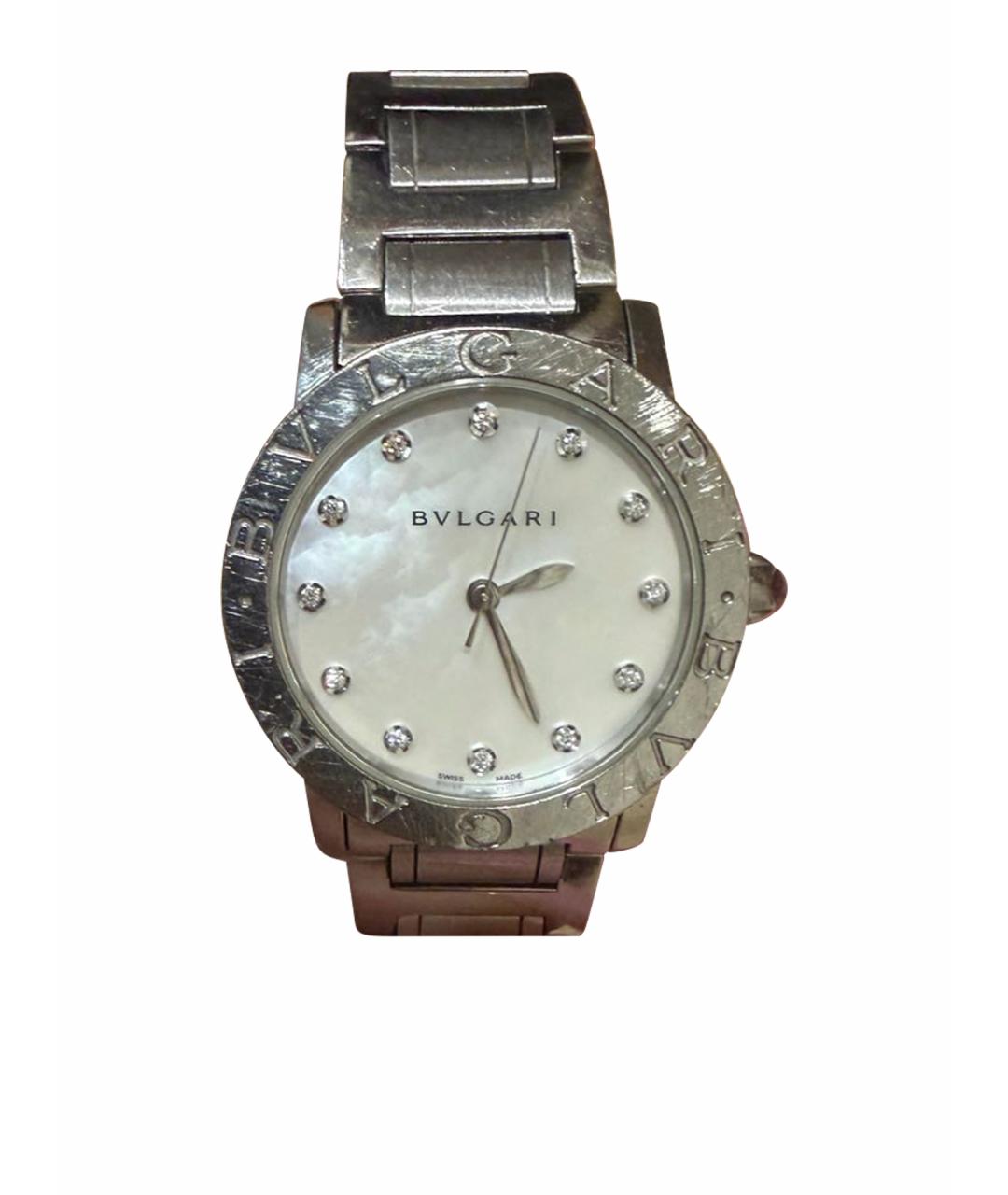 BVLGARI Серебряные часы, фото 1
