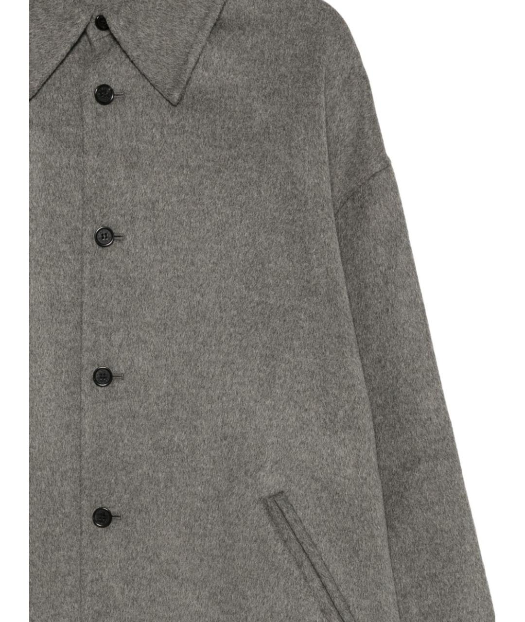 ACNE STUDIOS Серая кашемировая куртка, фото 3