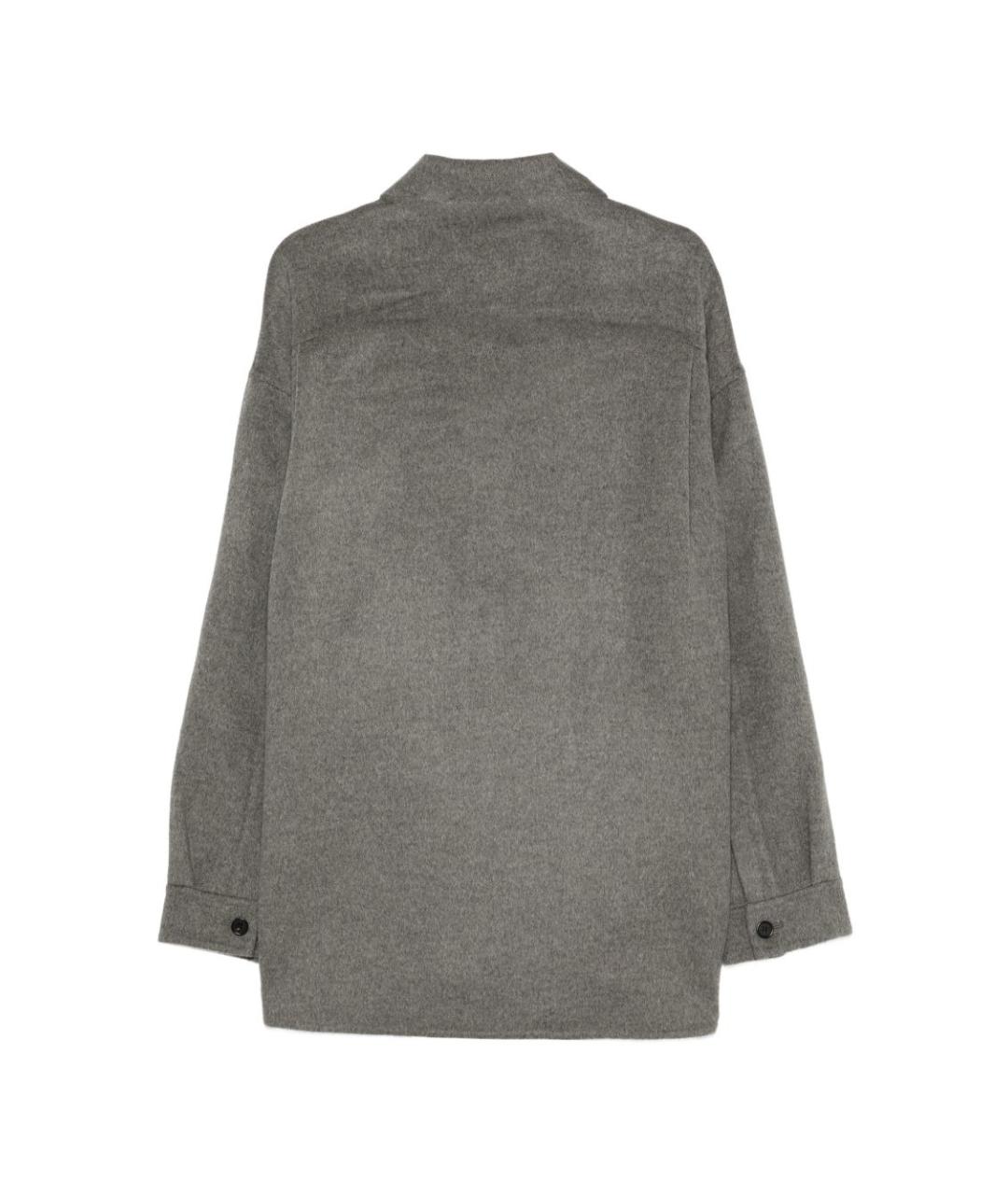 ACNE STUDIOS Серая кашемировая куртка, фото 2