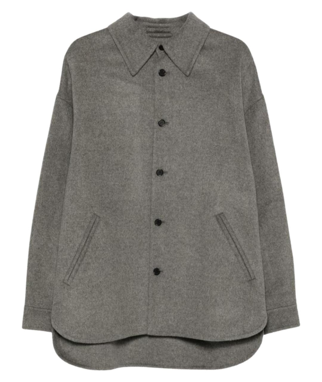 ACNE STUDIOS Серая кашемировая куртка, фото 1