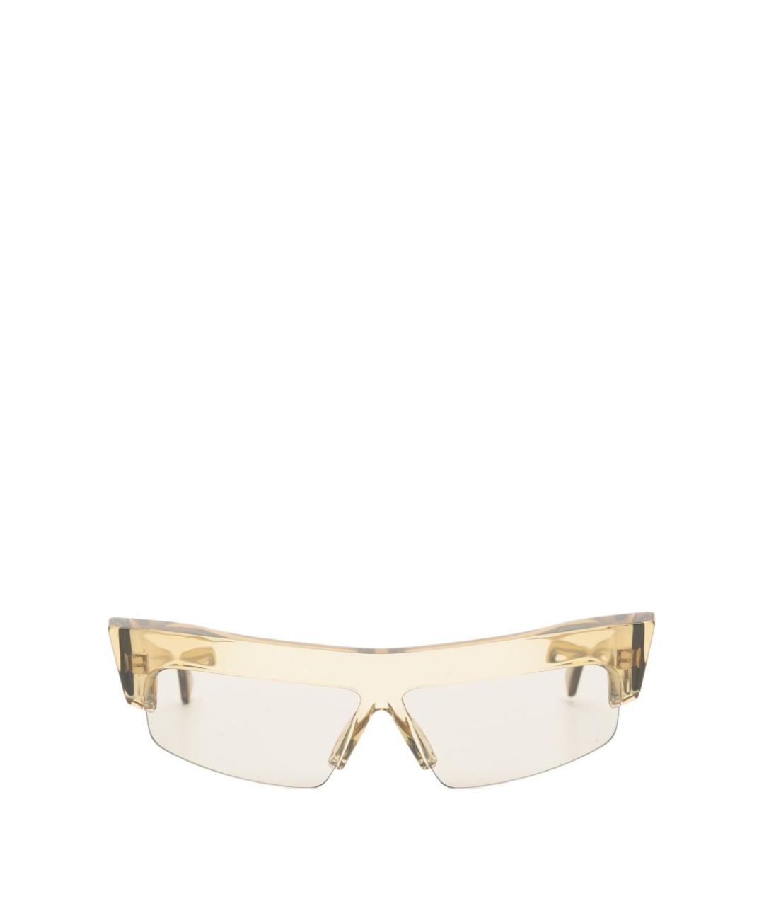 PHOEBE PHILO Хаки солнцезащитные очки, фото 1