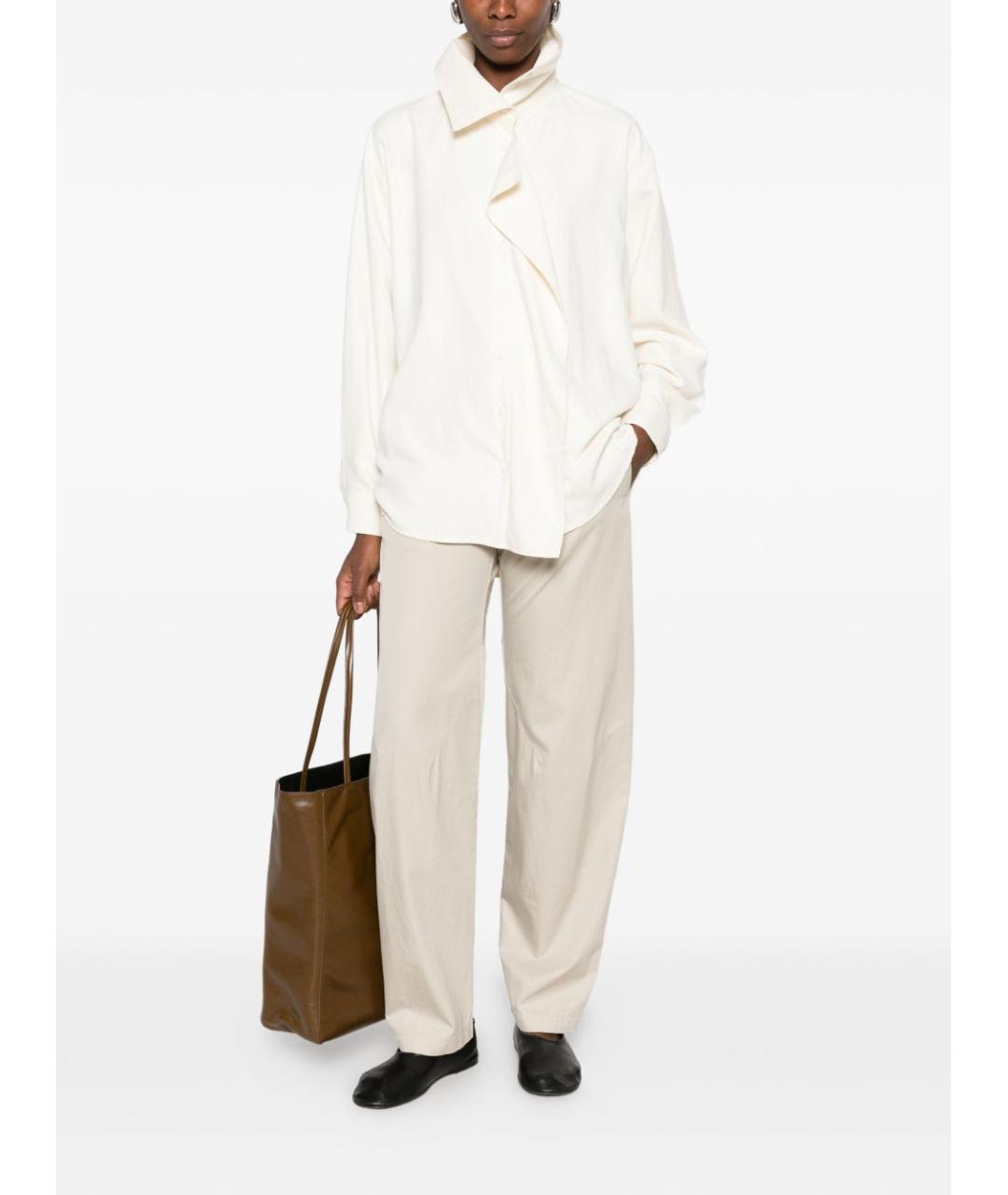 PHOEBE PHILO Серые прямые брюки, фото 2