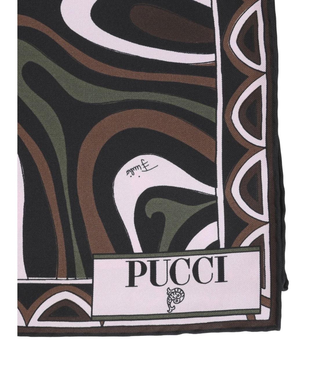 PUCCI Мульти шелковый платок, фото 2