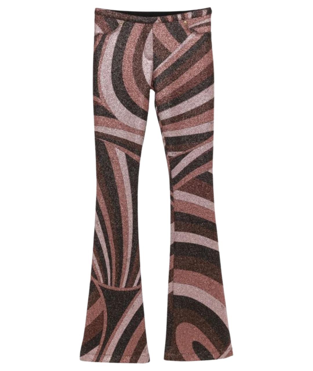 PUCCI Мульти полиамидовые прямые брюки, фото 1