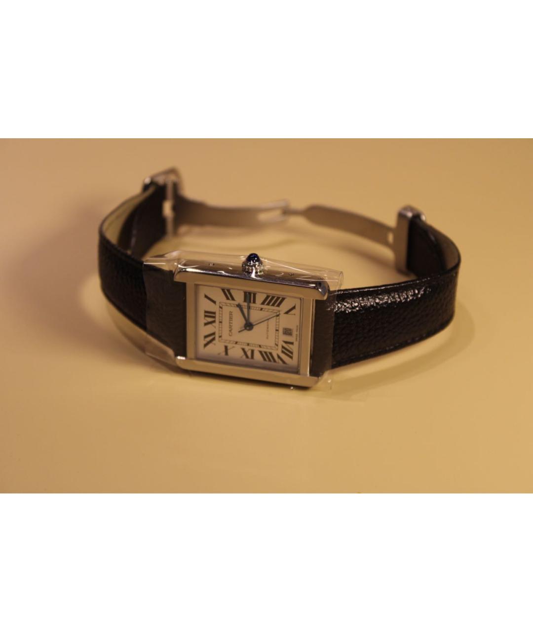 CARTIER Белые часы, фото 4