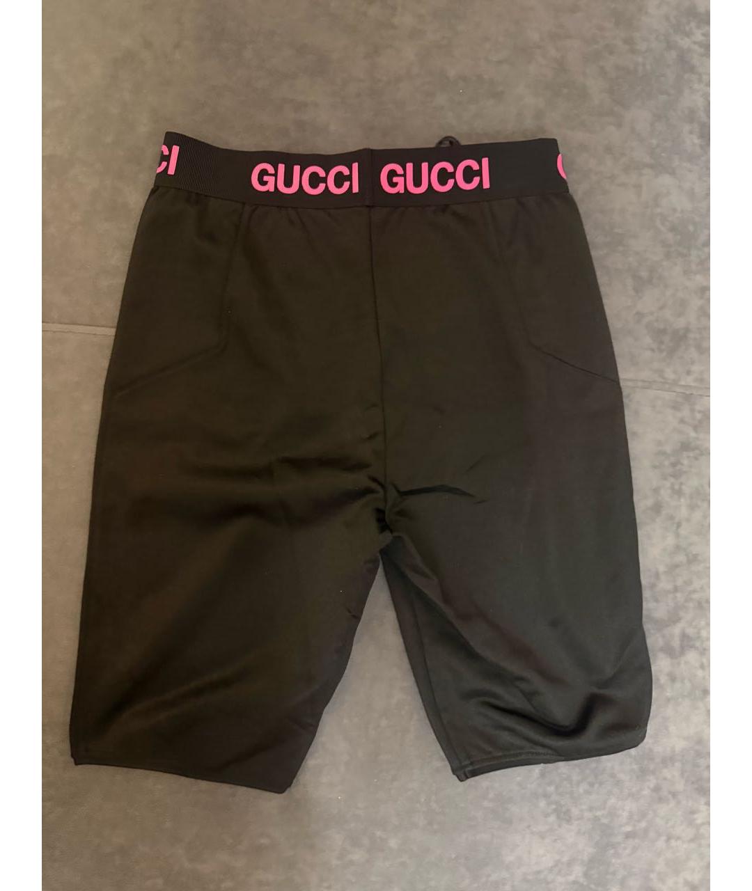 GUCCI Черные шорты, фото 2
