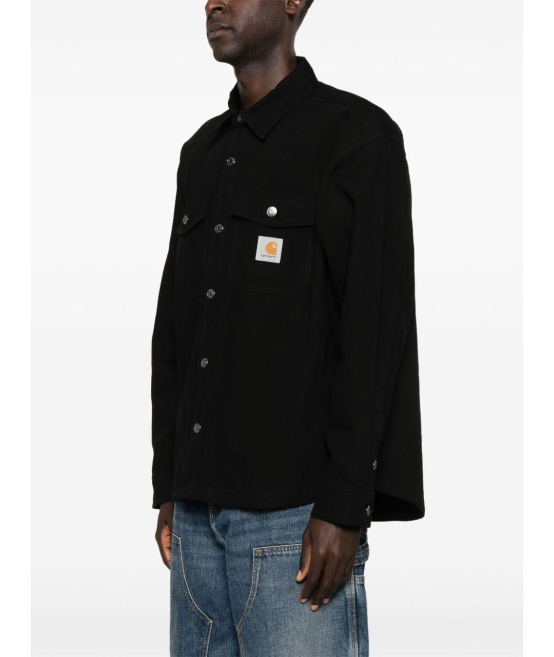 CARHARTT WIP Черная хлопковая куртка, фото 3